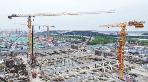 地铁3号线二期接入机场又进一步 济南遥墙机场综合交通枢纽地铁部分土建工程主体结构施工完成